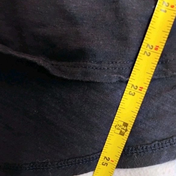 Cupio Navy V-Neck Short Sleeve Top - Picture 7 of 7